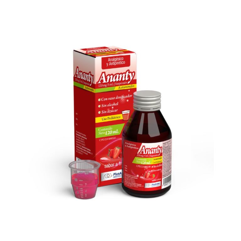 Ananty 120 mg/5 mL Suspensión